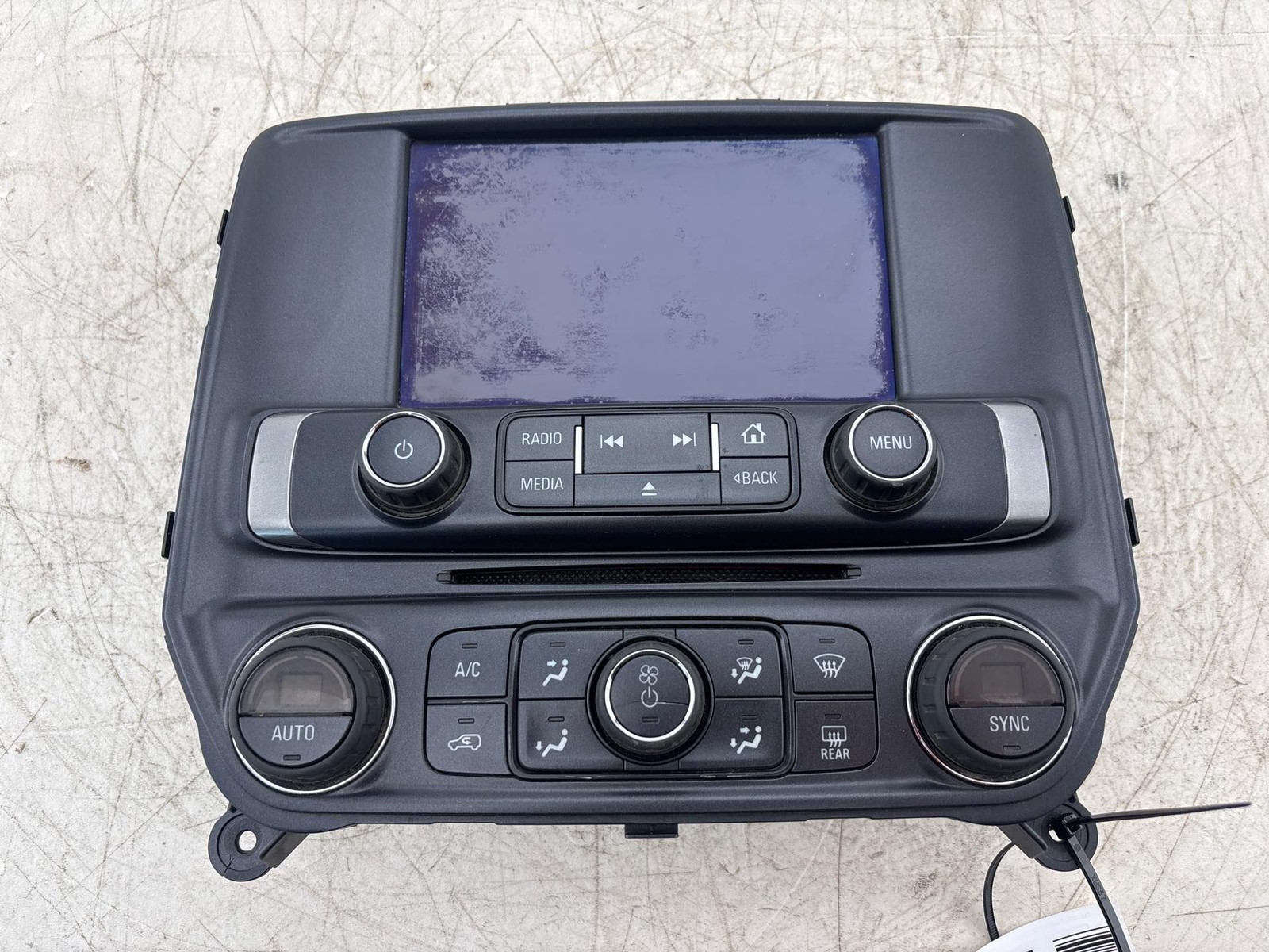 2015 Chevrolet Silverado 3500 Screen Radio Control Display AC Climate OEM