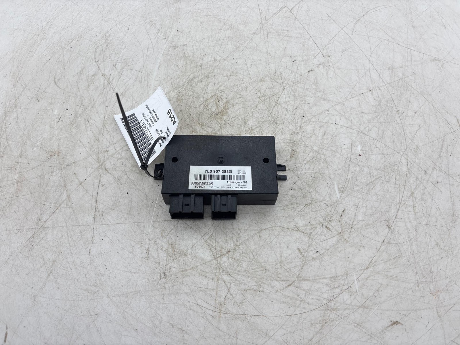 2003-2009 Porsche Cayenne Tow Towing Trailer Control Module Unit OEM