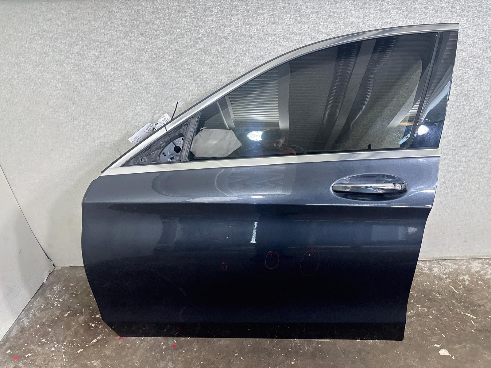 2015 - 2021 Mercedes C300 W205 Front Left Driver Side Door Shell w/ Glass OEM