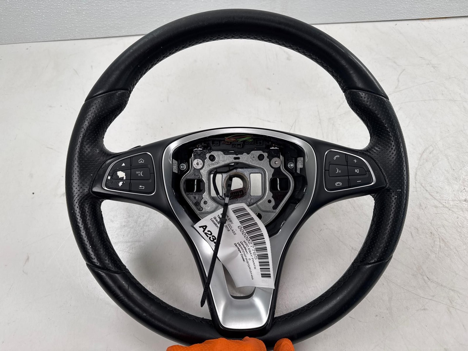 2015 - 2018 Mercedes C300 W205 Steering Wheel W/ Control Switch Button OEM