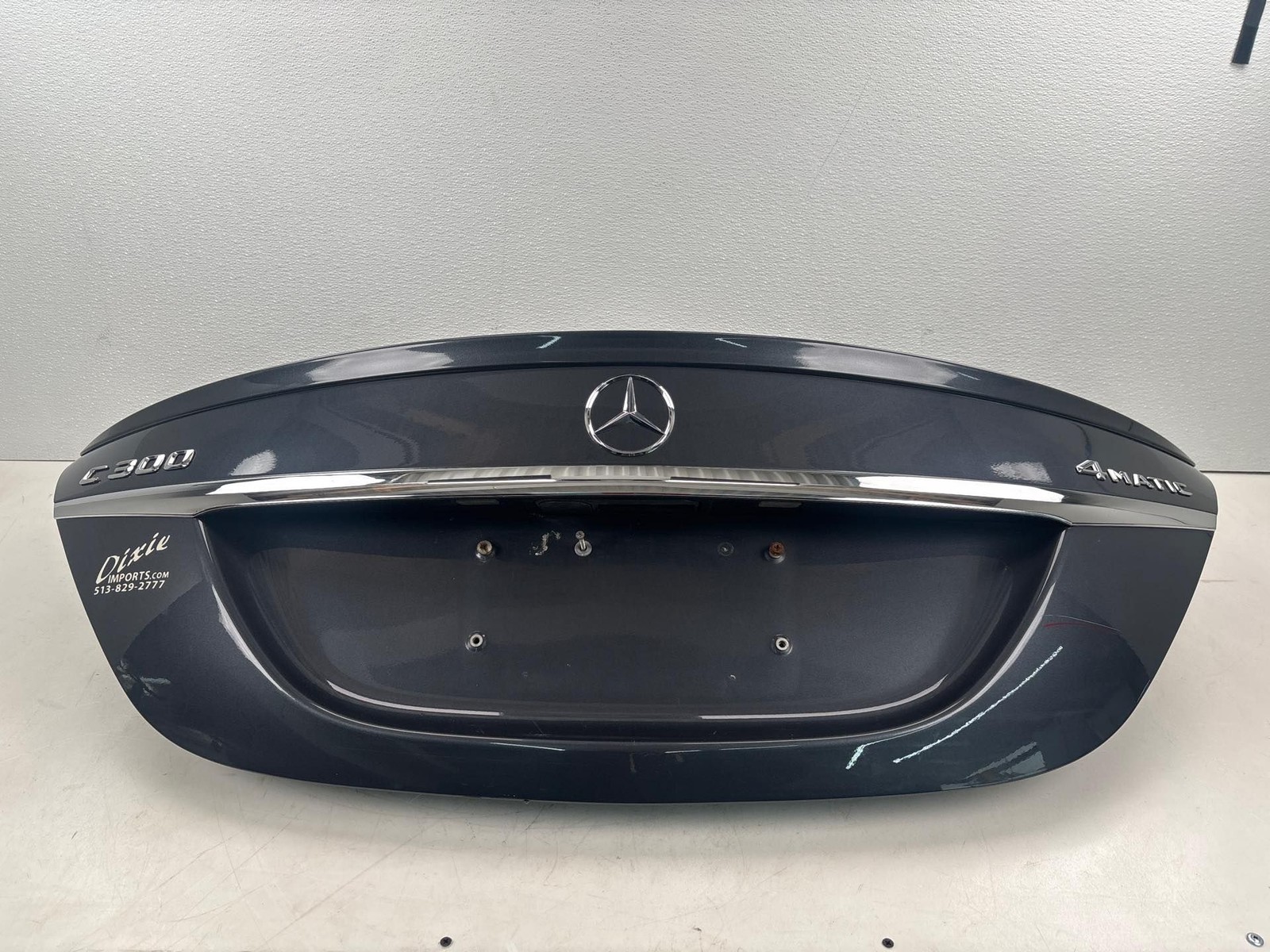 2015-2021 Mercedes W205 C300 Rear Deck Trunk Lid Shell Panel W/ Spoiler OEM