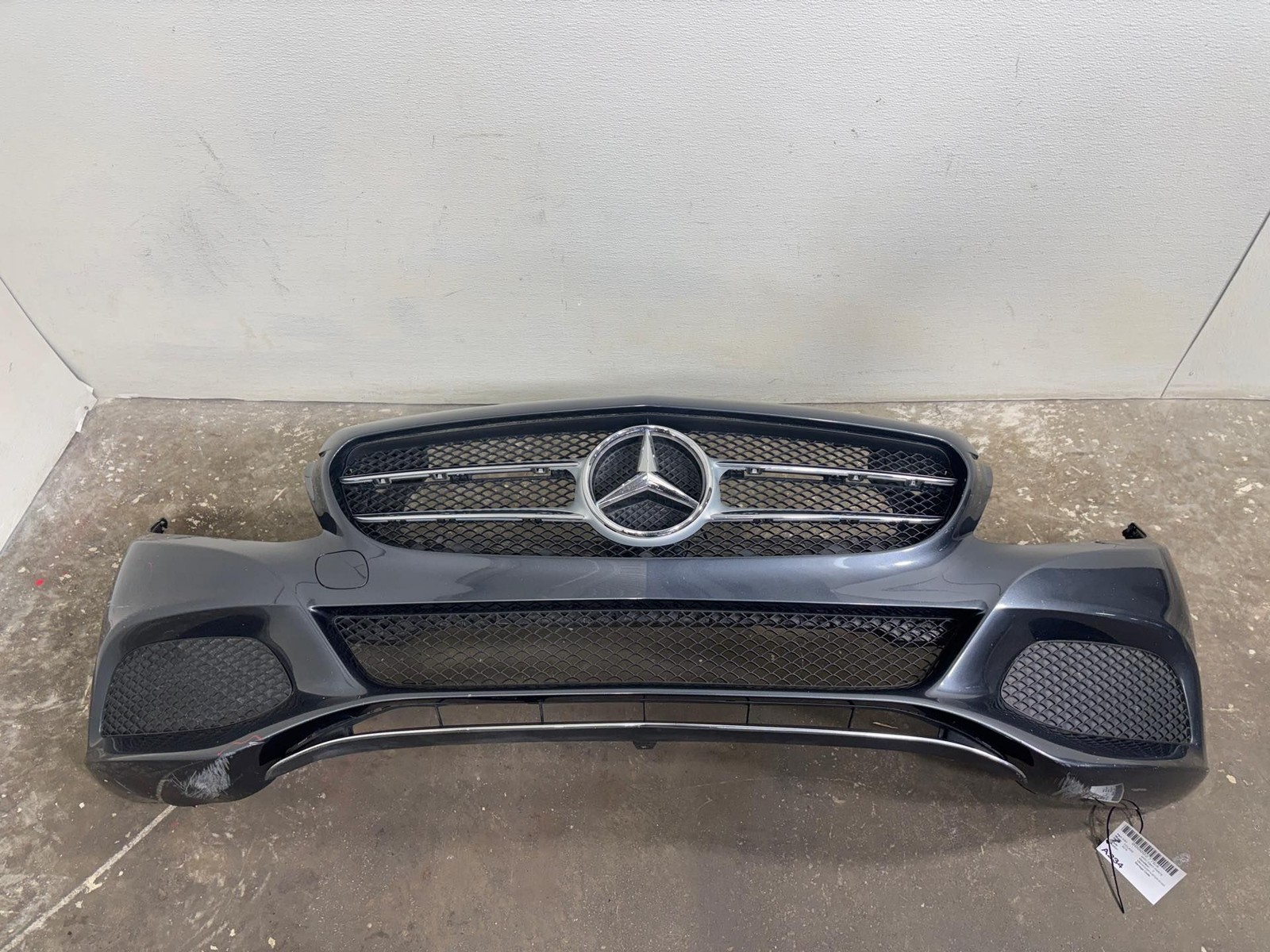 2015 - 2018 Mercedes C300 C205 Front Bumper Cover Assembly OEM