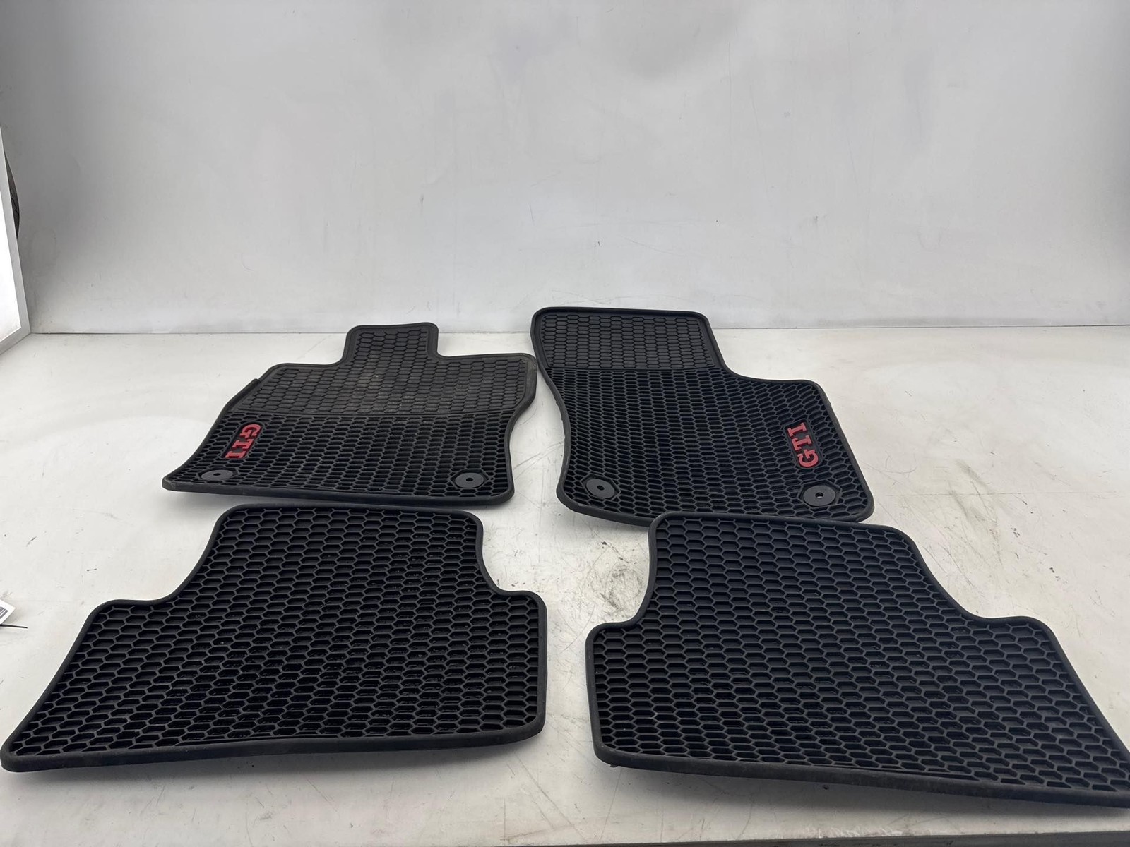 2015-2021 Volkswagen Golf GTI Weather Rubber Floor Mat Front & Right OEM