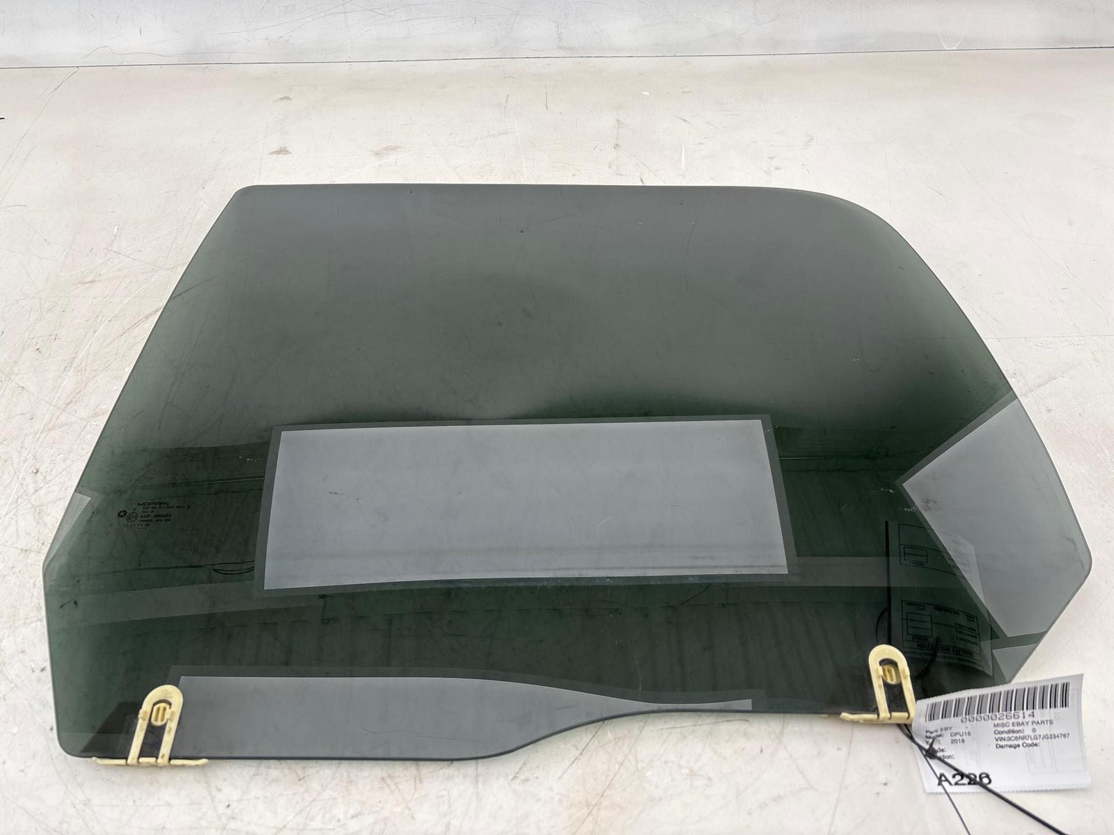 2009-2024 Ram 1500 2500 3500 Rear Left Door Window Glass OEM